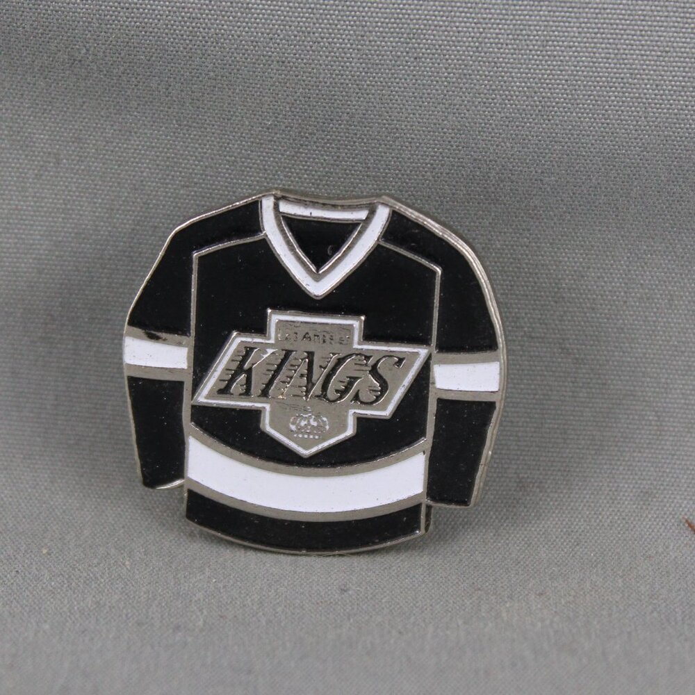 Los Angeles Kings Pin (VTG) - 1990s Away Jersey - Stamped Pin